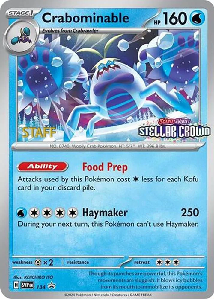 Crabominable (Prerelease · Staff)