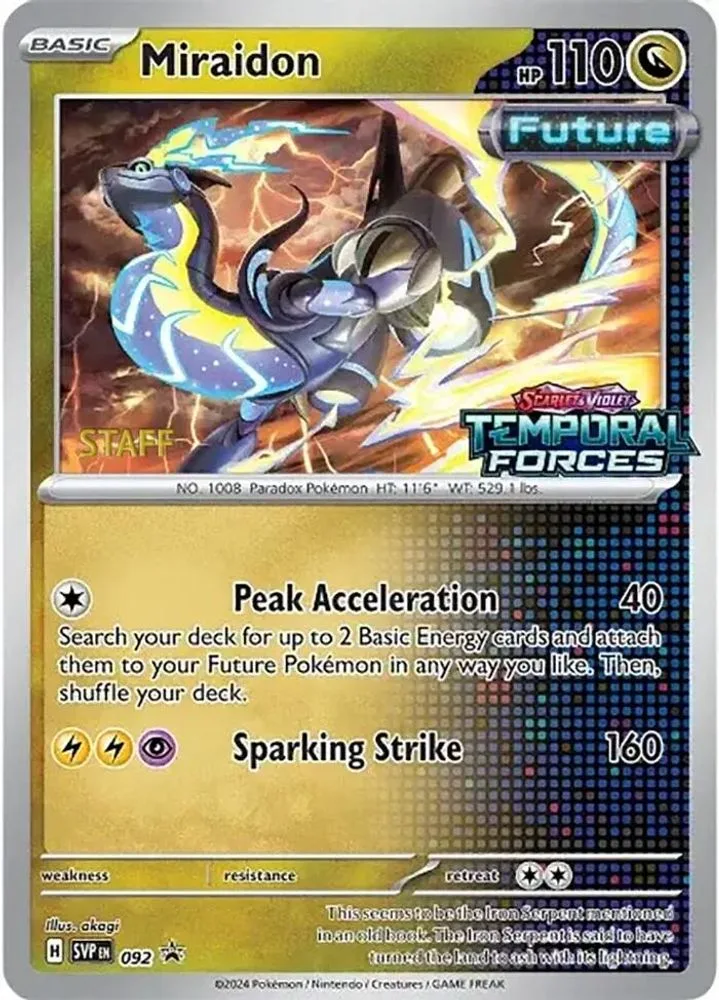 Miraidon (Prerelease · Staff)