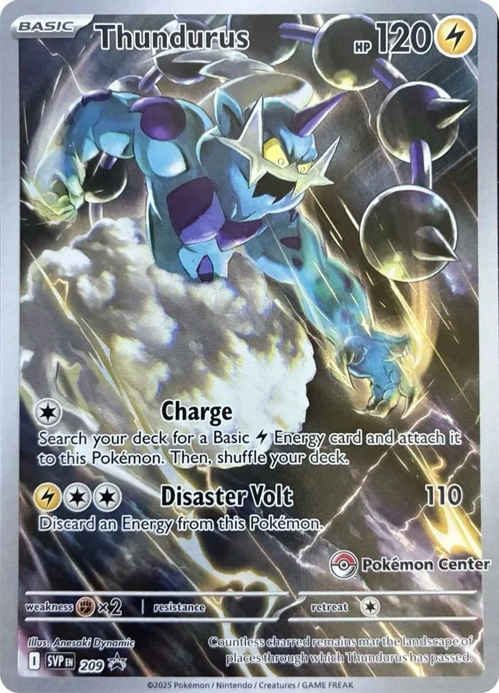 Thundurus (Pokemon Center Exclusive)