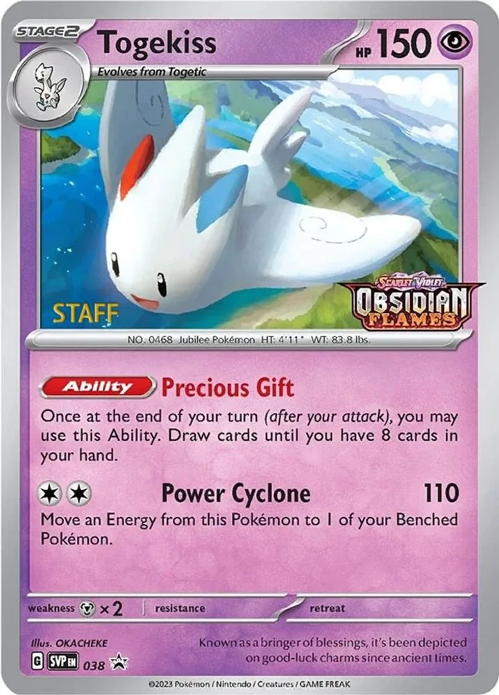Togekiss (Prerelease · Staff)