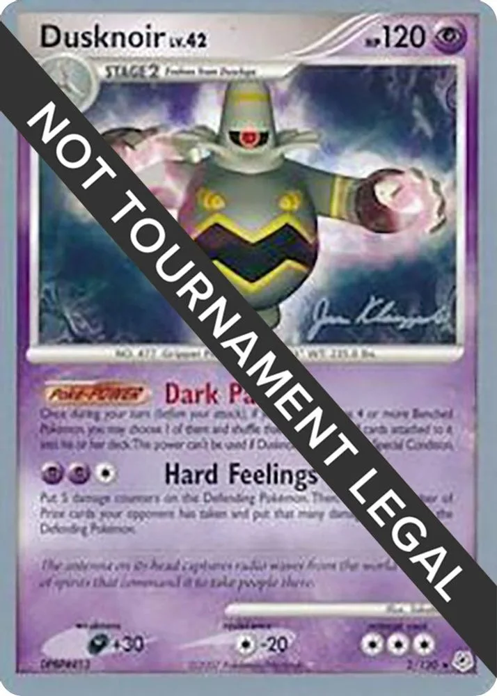 Dusknoir - 2008 (Dusknoir - 2008 · Jason Klaczynski)