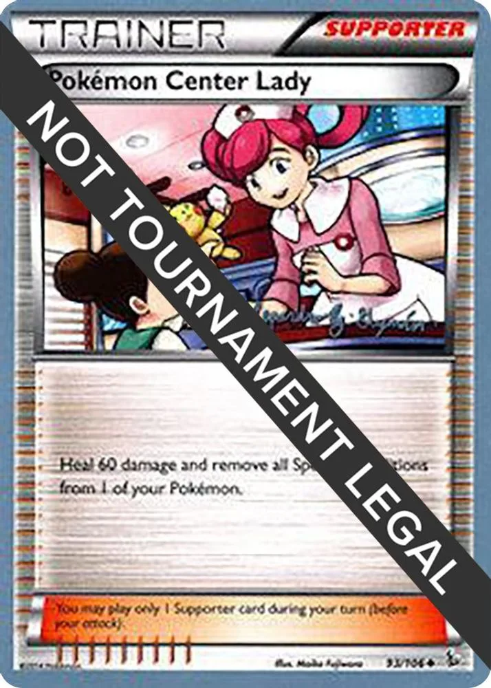 Pokemon Center Lady - 2015 (Pokemon Center Lady - 2015 · Alejandro Ng-Guzman)