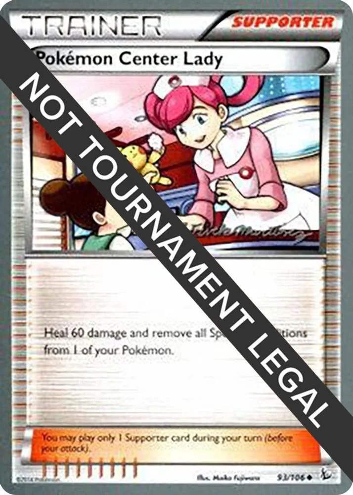 Pokemon Center Lady - 2015 (Pokemon Center Lady - 2015 · Patrick Martinez)