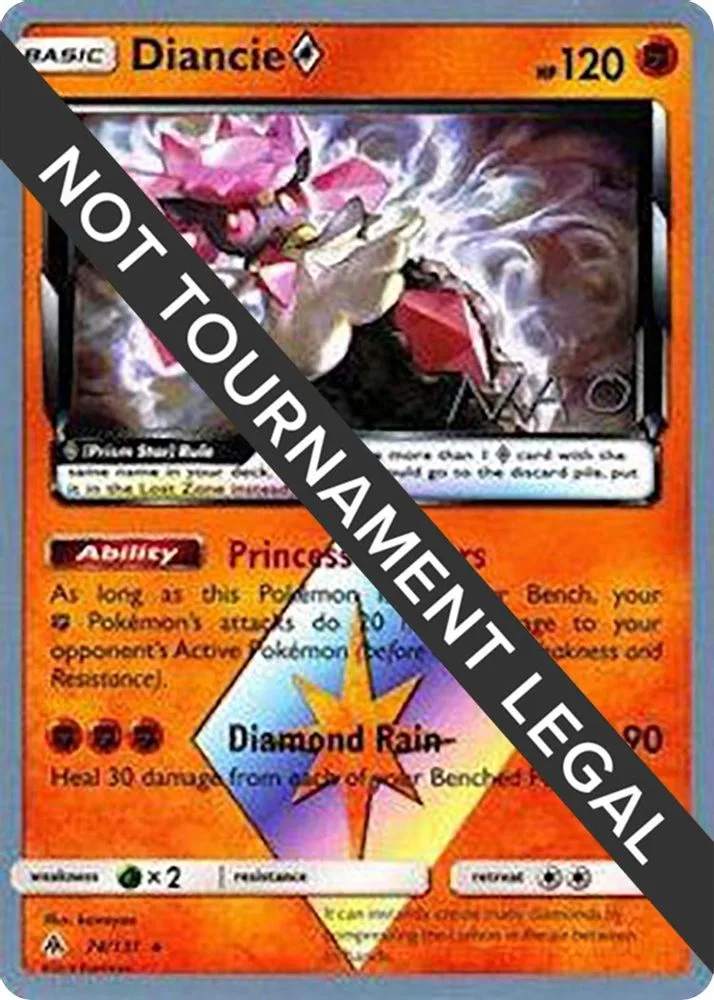 Diancie Prism Star - 2018 (Diancie Prism Star - 2018 · Naohito Inoue)