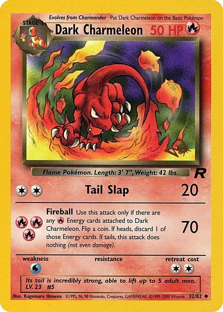 Dark Charmeleon (W Stamped)