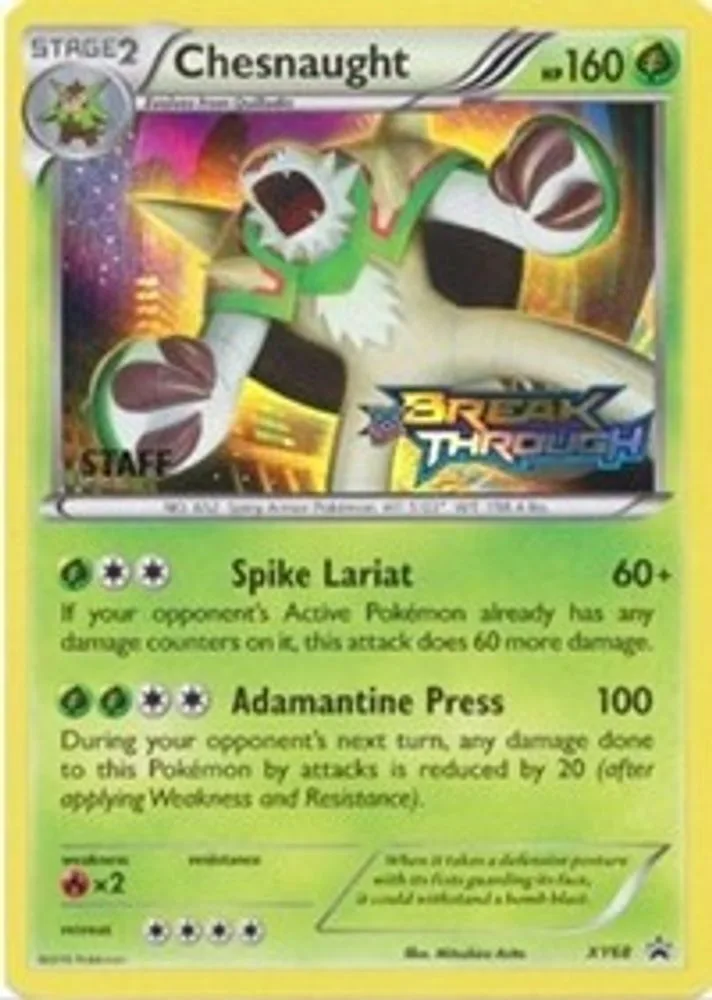 Chesnaught (Prerelease (Staff)