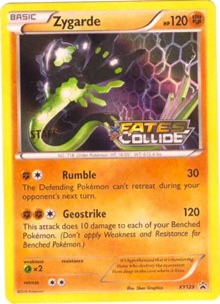 Zygarde (Prerelease · Staff)