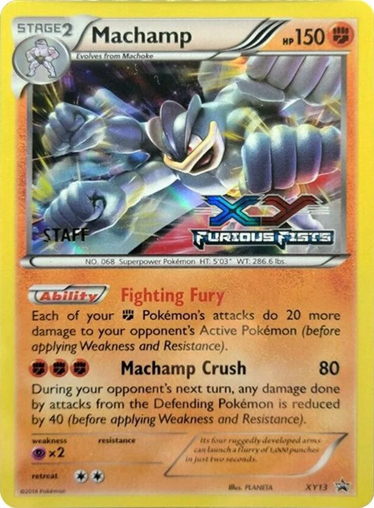 Machamp (Prerelease · Staff)