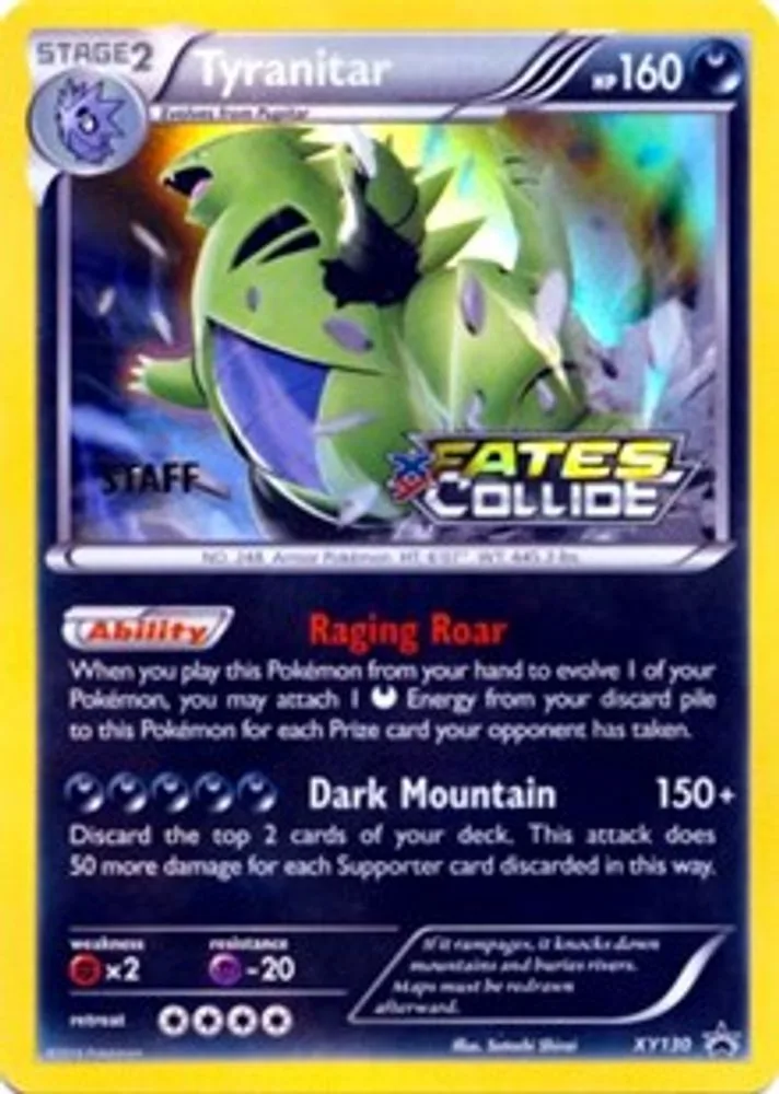 Tyranitar (Prerelease · Staff)