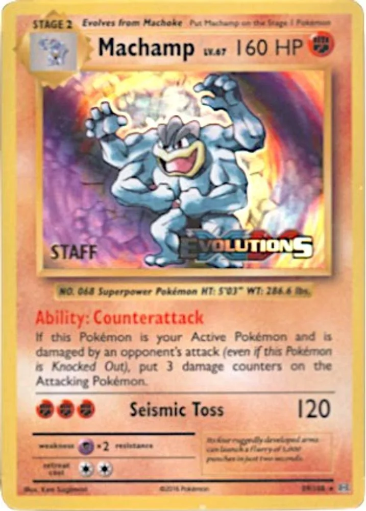 Machamp (Prerelease · Staff)