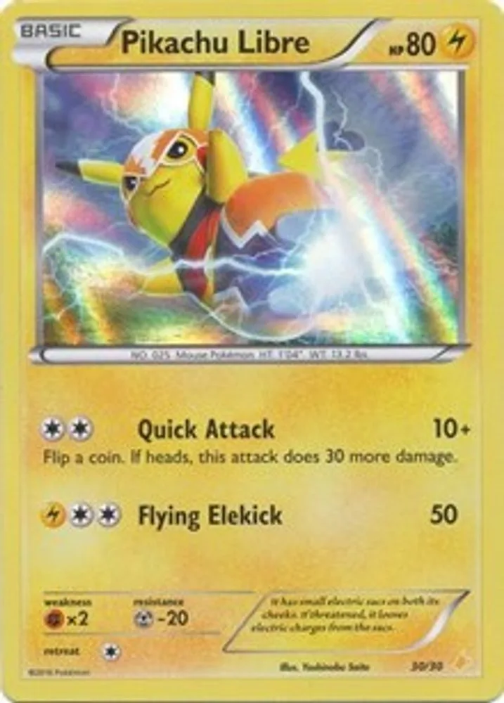 Pikachu Libre (Pikachu Libre · 30 - Holo)
