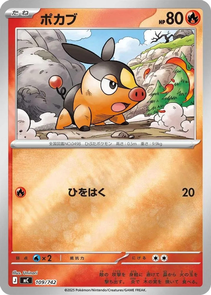 Tepig (Mirror Holo)