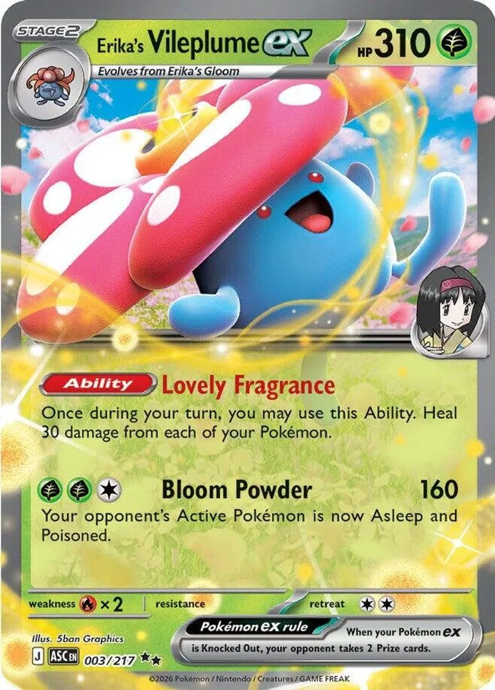 Erika's Vileplume ex