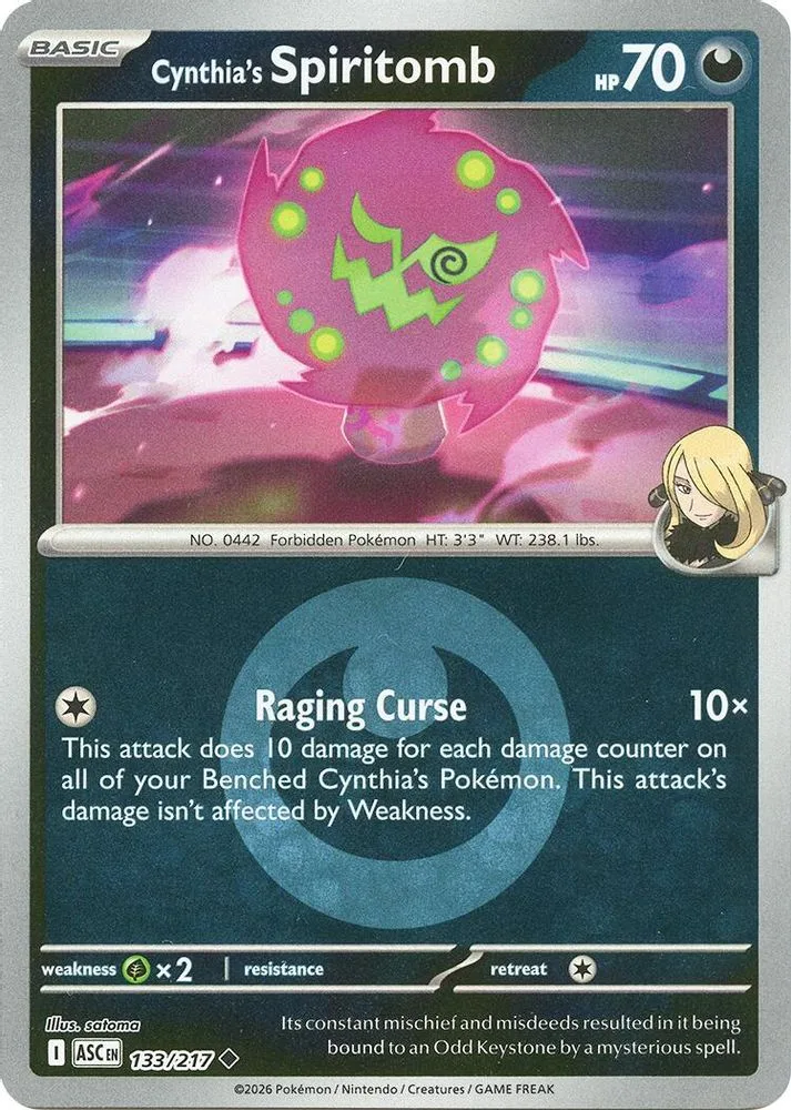 Cynthia's Spiritomb (Energy Symbol Pattern)