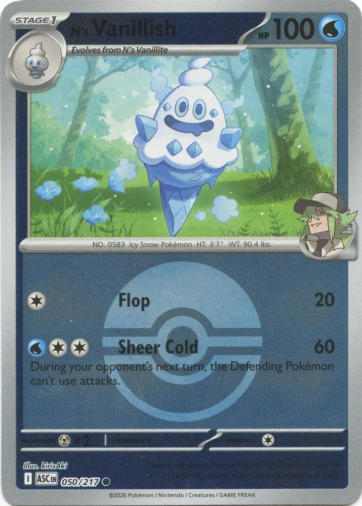 N's Vanillish (Poke Ball)