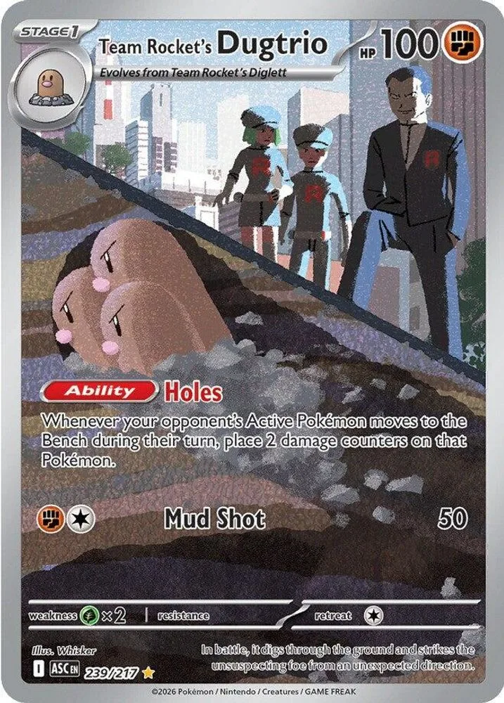 Team Rocket's Dugtrio