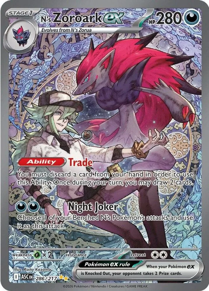 N's Zoroark ex