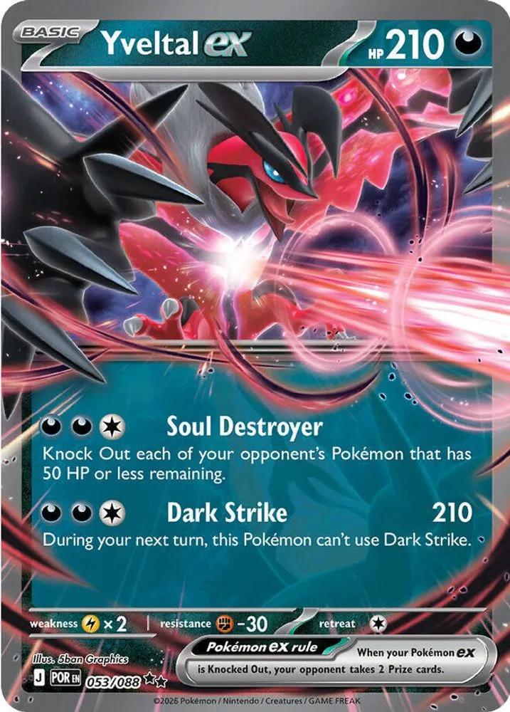 Yveltal ex