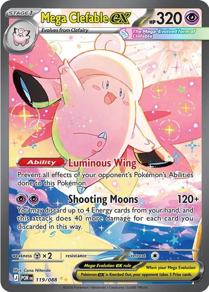 Mega Clefable ex