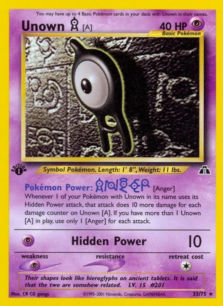 Unown (A)