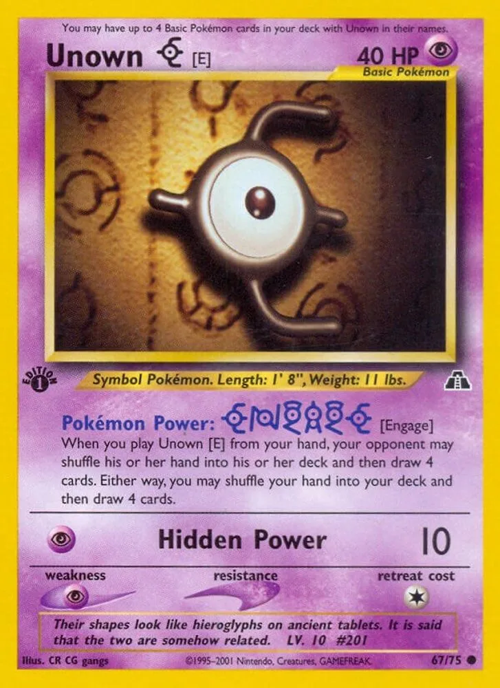 Unown (E)