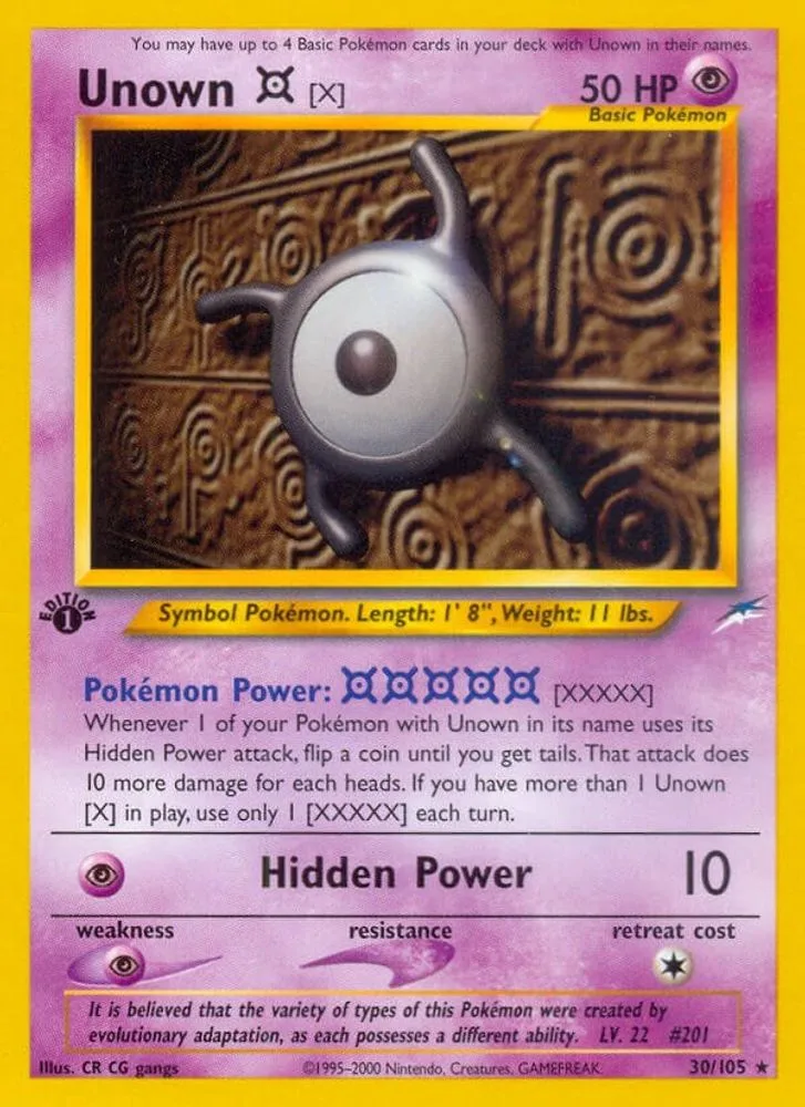 Unown (X)