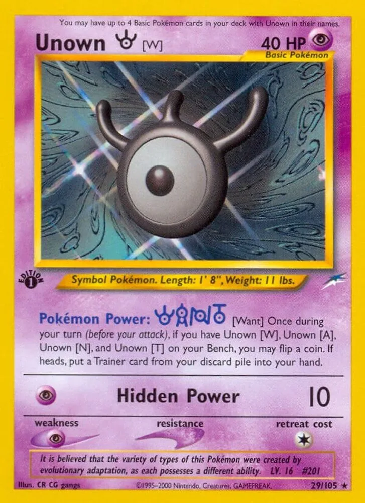Unown (W)