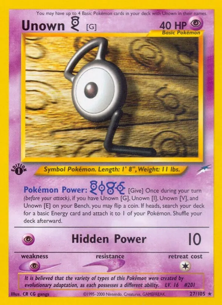 Unown (G)