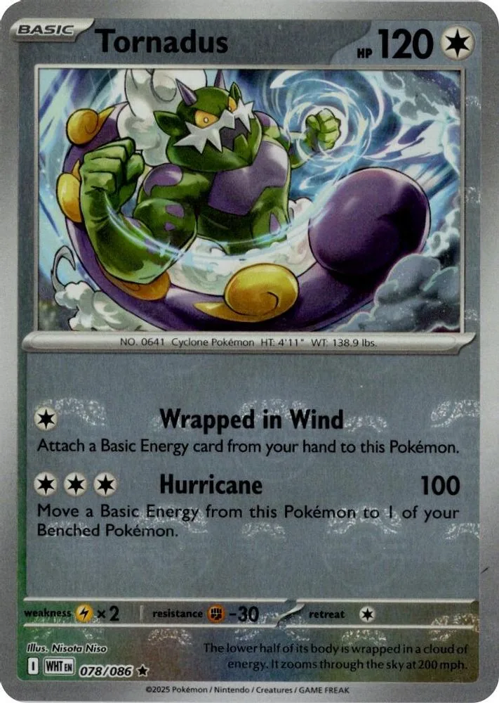 Tornadus (Master Ball Pattern)