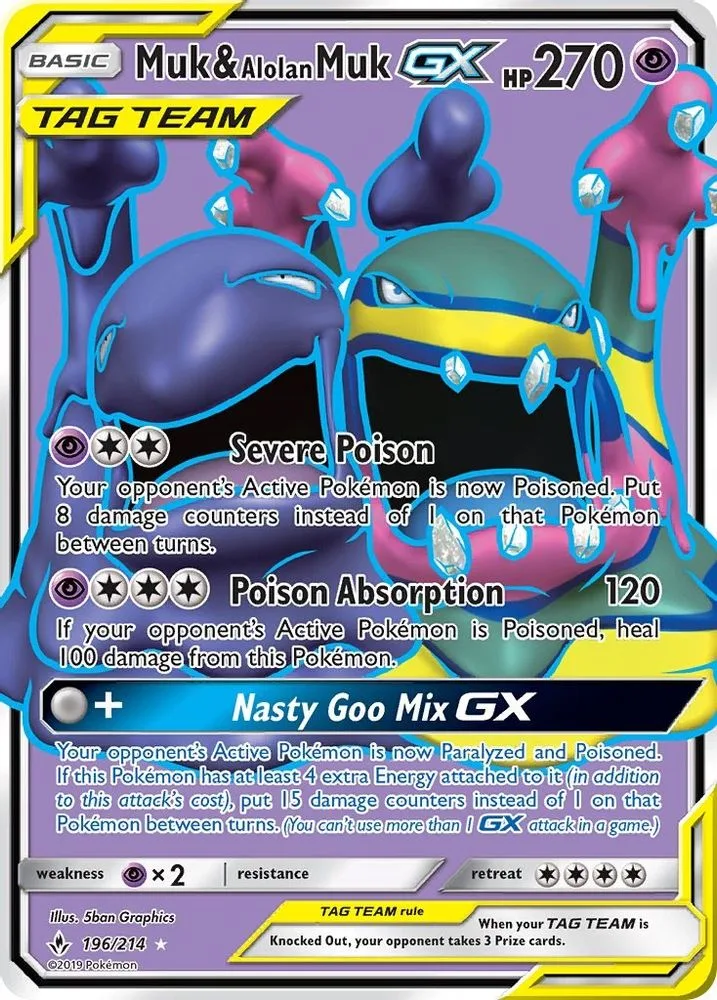 Muk & Alolan Muk GX (Full Art)
