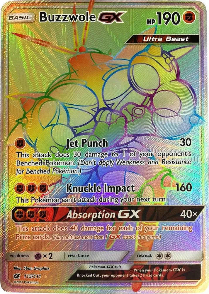 Buzzwole GX (Secret)