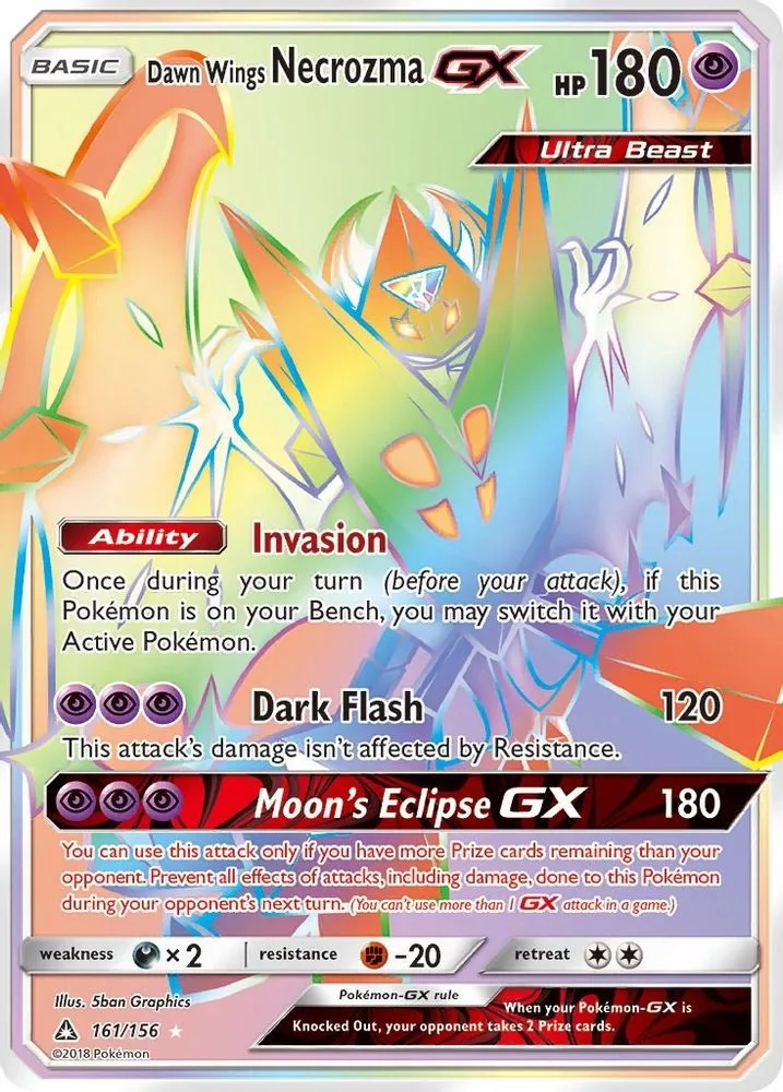 Dawn Wings Necrozma GX (Secret Rare)