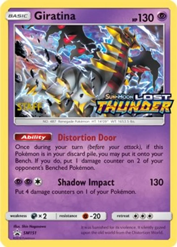 Giratina (Prerelease · Staff)