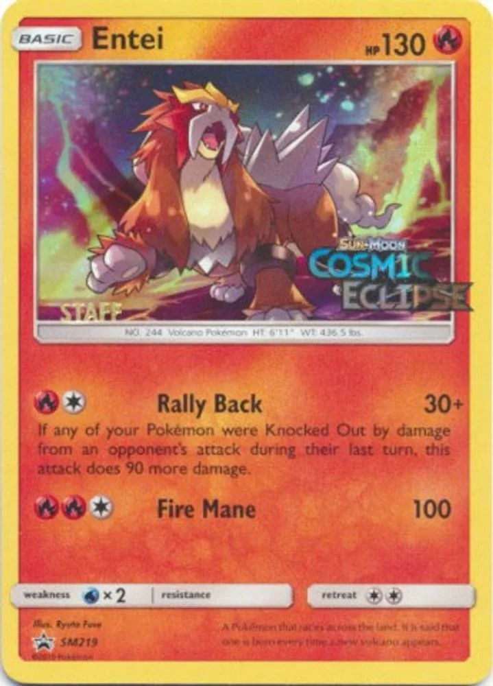 Entei (Prerelease · Staff)