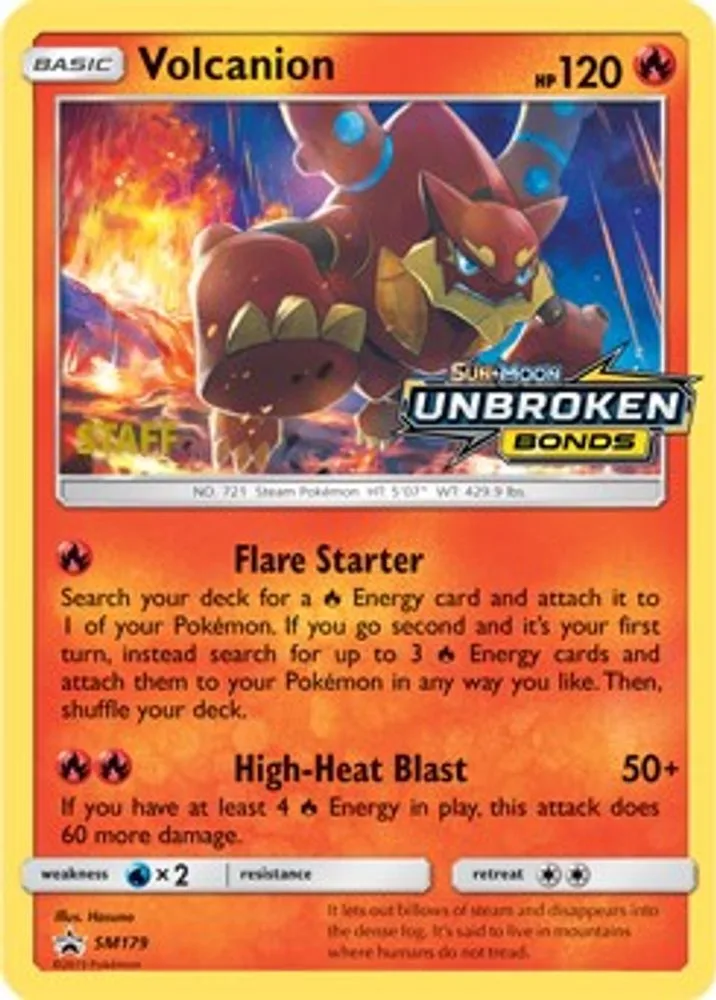 Volcanion (Prerelease · Staff)