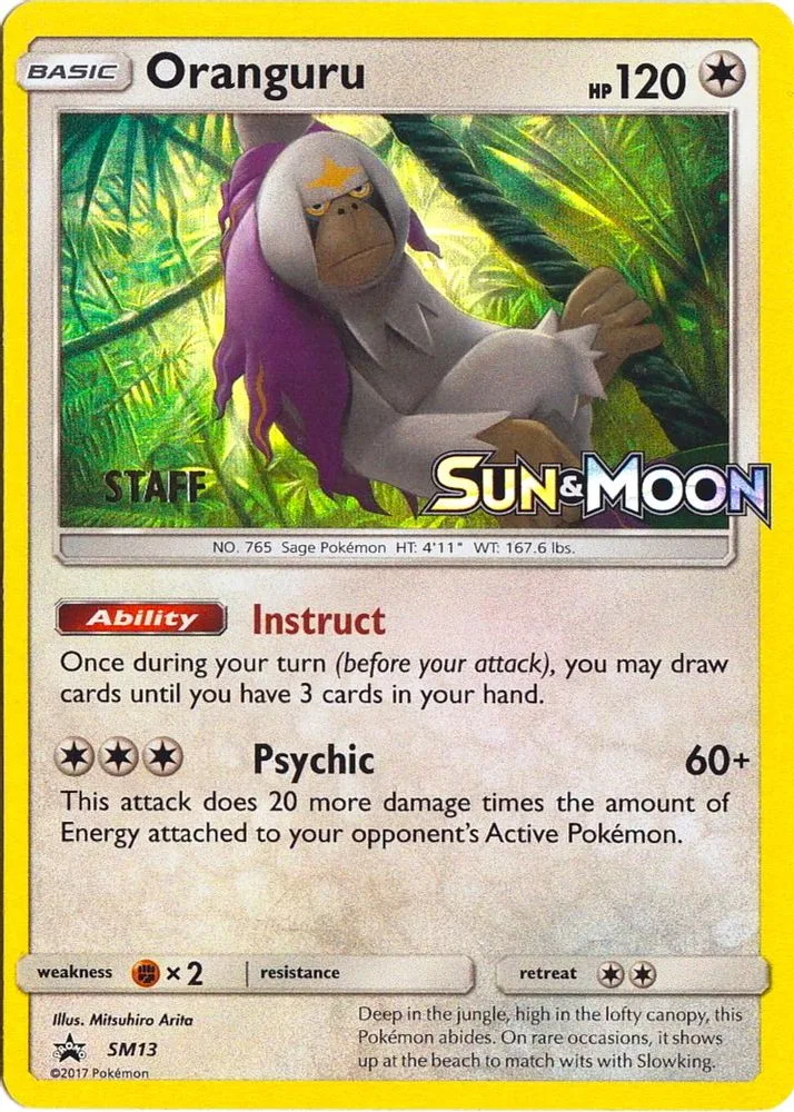 Oranguru (Prerelease · Staff)