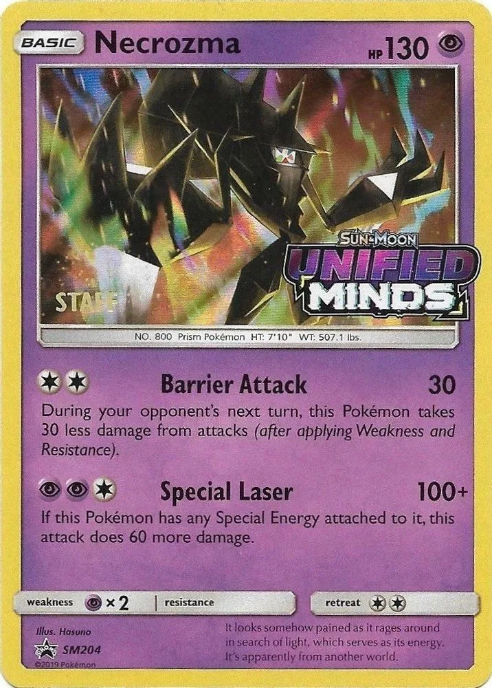 Necrozma (Prerelease · Staff)