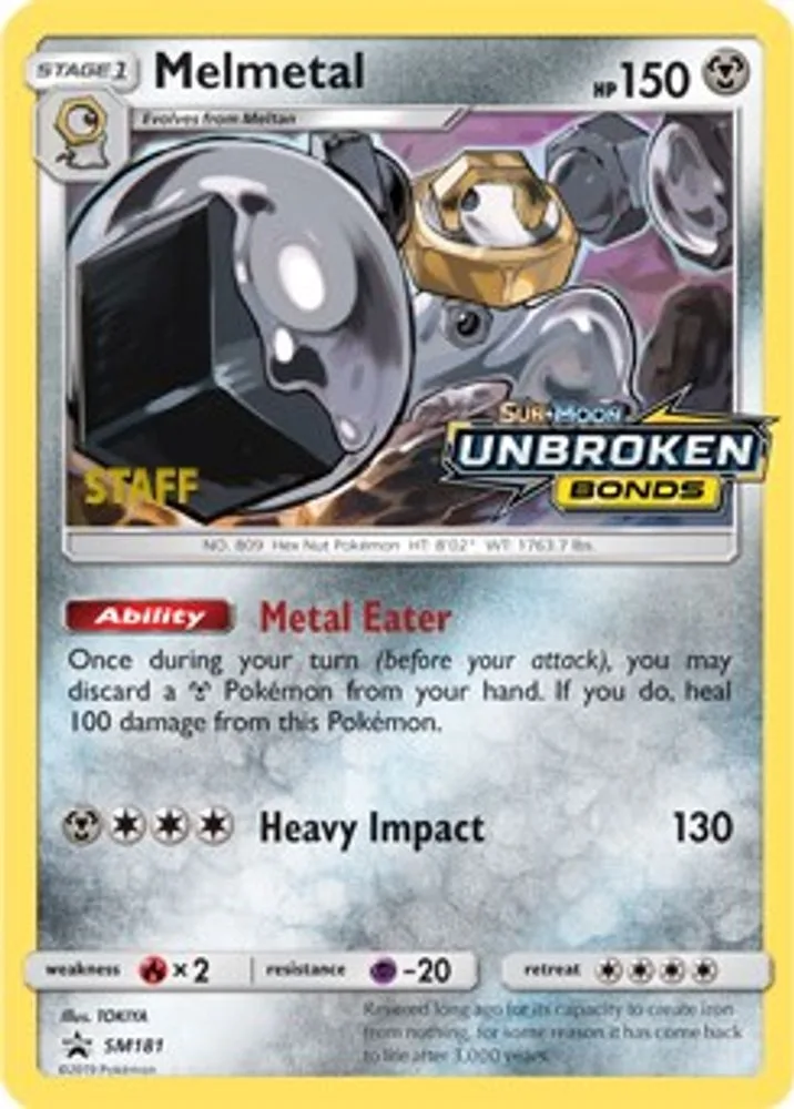 Melmetal (Prerelease · Staff)