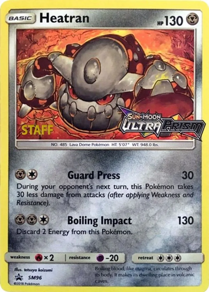 Heatran (Prerelease · Staff)