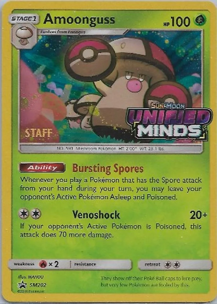 Amoonguss (Prerelease · Staff)