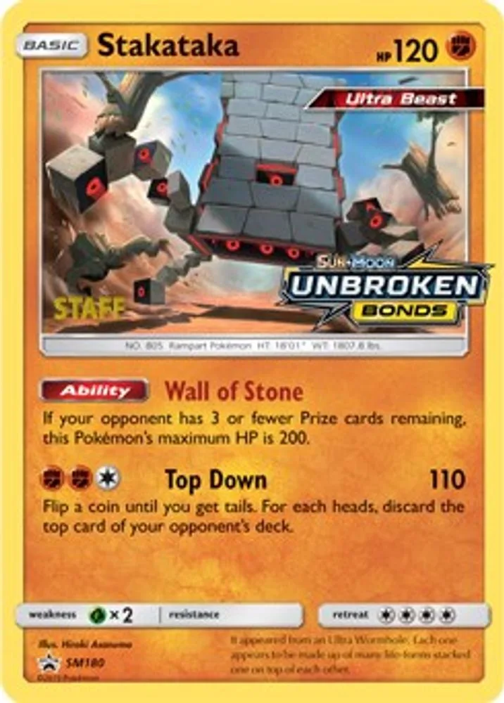 Stakataka (Prerelease · Staff)