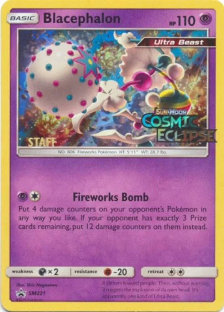 Blacephalon (Prerelease · Staff)