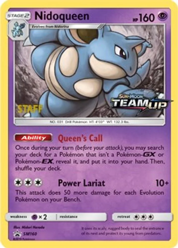 Nidoqueen (Prerelease · Staff)