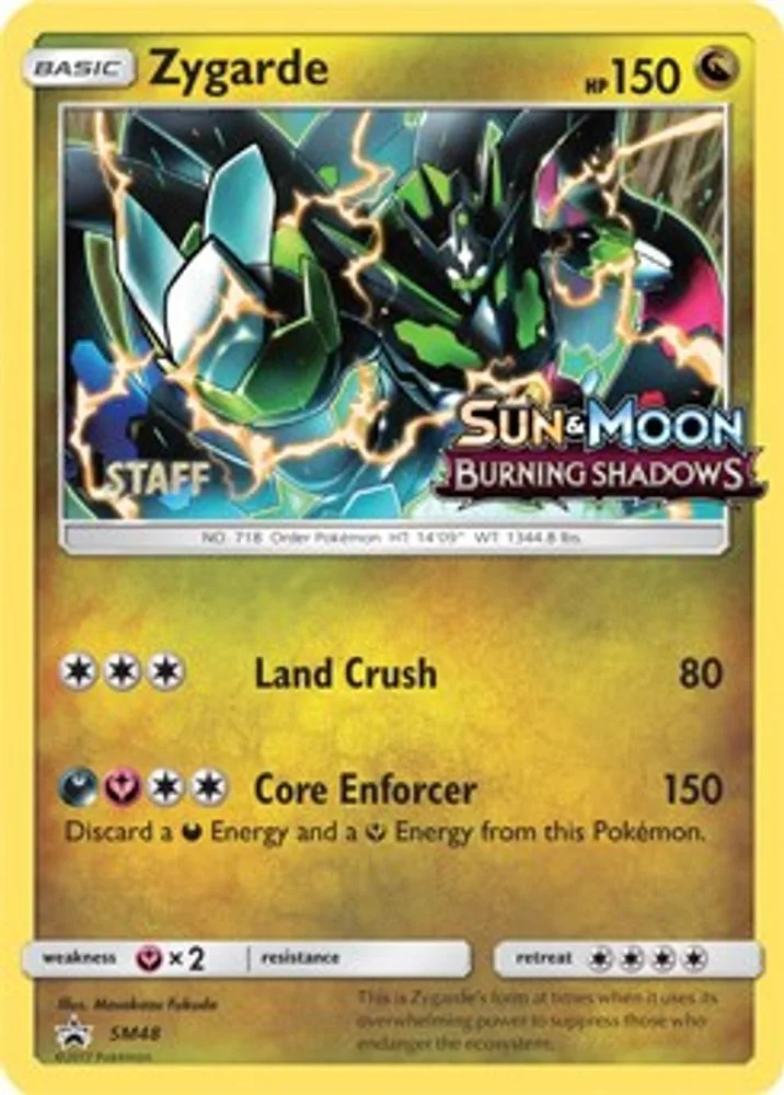 Zygarde (Prerelease · Staff)