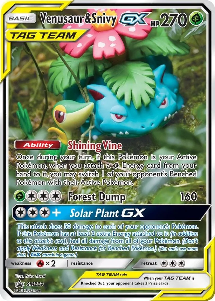 Venusaur & Snivy GX