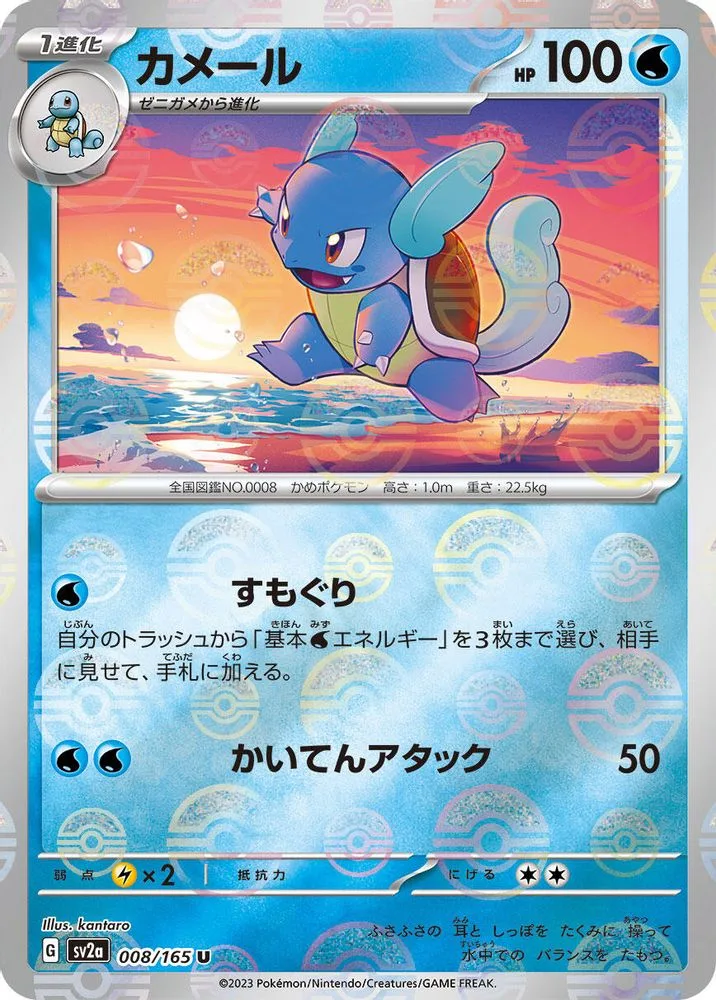Wartortle (Poke Ball Pattern)