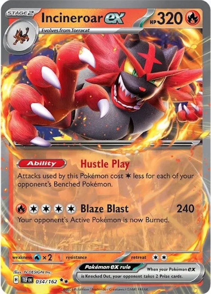 Incineroar ex