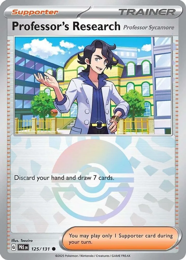 Professor's Research (Professor Sycamore · Poke Ball Pattern)