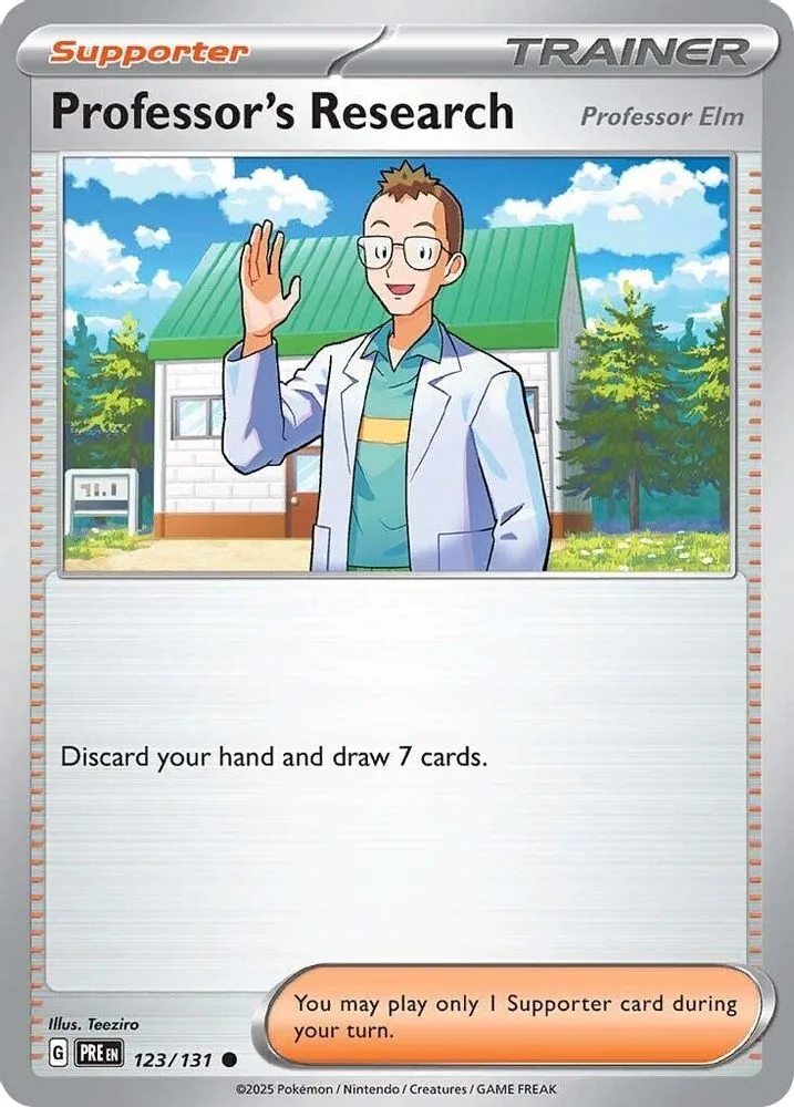 Professor's Research (Professor Elm)