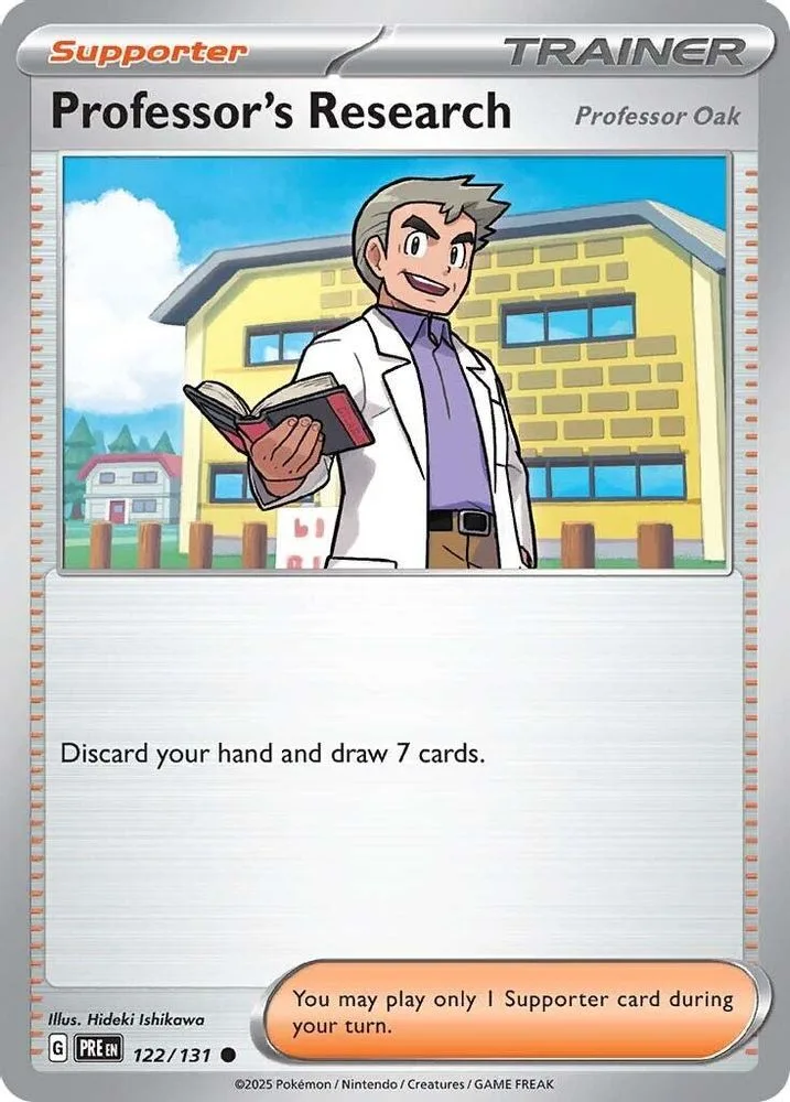Professor's Research (Professor Oak)
